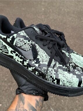 Size 11 - Nike Air Force 1 Foamposite Pro Cup Glow Snakeskin